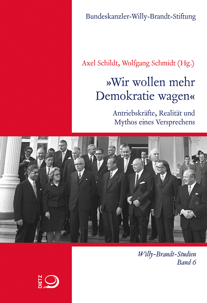 »Wir wollen mehr Demokratie wagen« Buch-Cover von »»Wir wollen mehr Demokratie wagen««