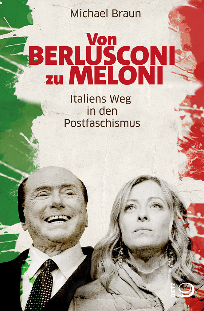 Von Berlusconi zu Meloni Buch-Cover von »Von Berlusconi zu Meloni«