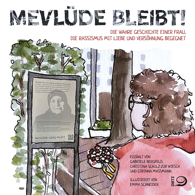 Buch-Cover von »Mevlüde bleibt!«