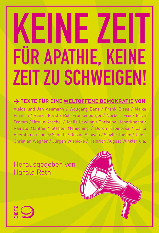 Buch-Cover von »Keine Zeit für Apathie, keine Zeit zu schweigen«