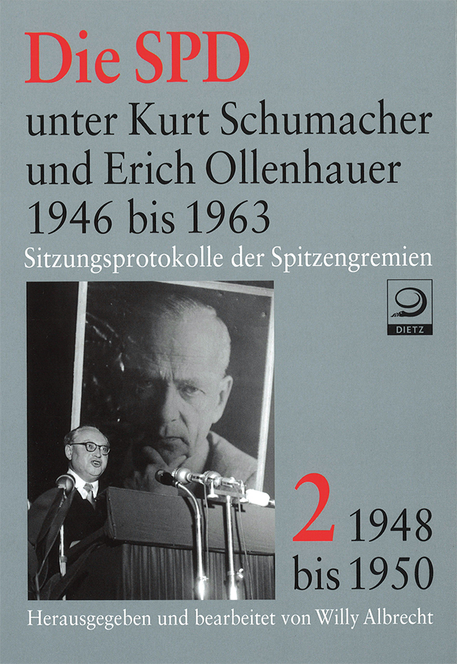 Die SPD unter Kurt Schumacher und Erich Ollenhauer 1946 bis 1963 Buch-Cover von »Die SPD unter Kurt Schumacher und Erich Ollenhauer 1946 bis 1963«