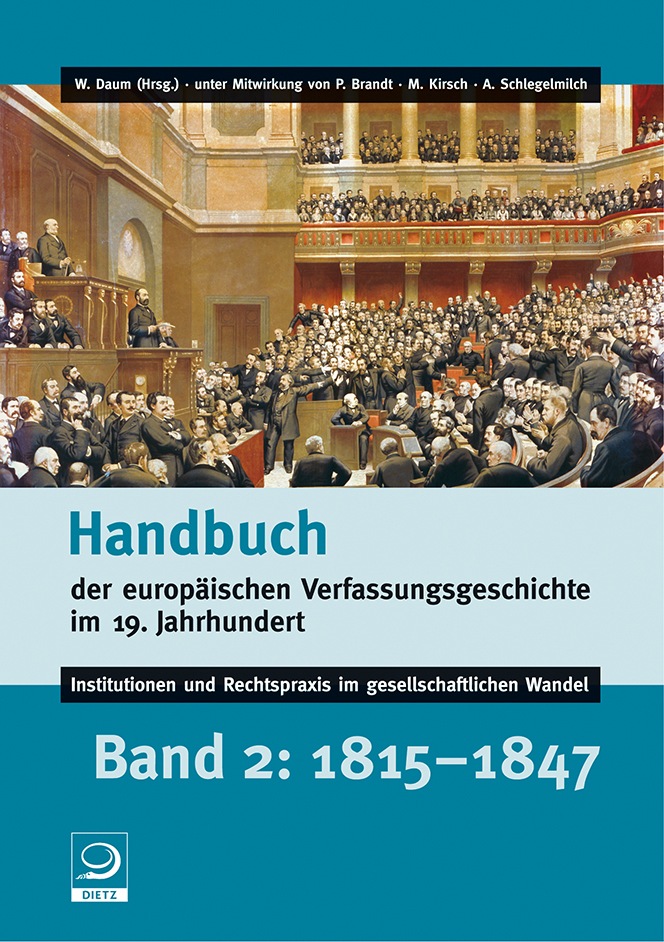 Handbuch der europäischen Verfassungsgeschichte im 19. Jahrhundert Buch-Cover von »Handbuch der europäischen Verfassungsgeschichte im 19. Jahrhundert«