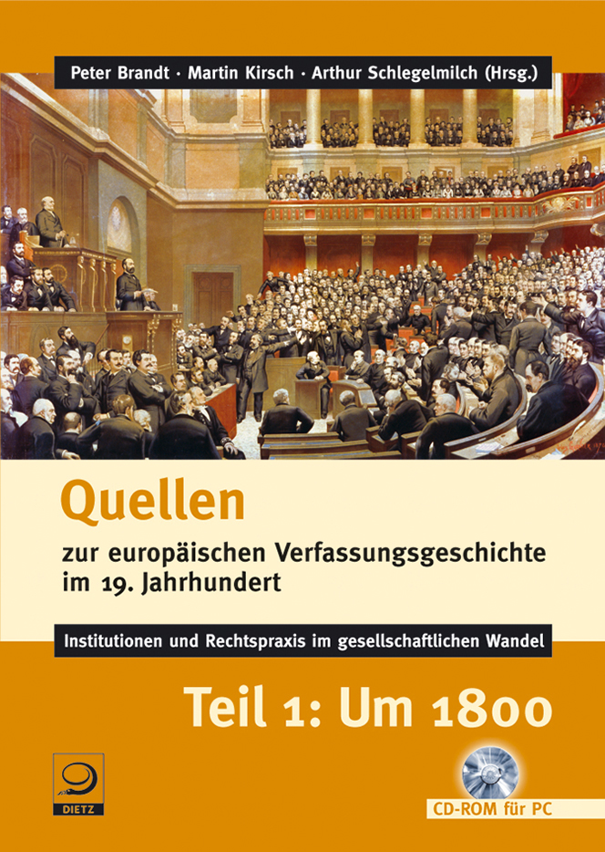 Quellen zur europäischen Verfassungsgeschichte im 19. Jahrhundert. Buch-Cover von »Quellen zur europäischen Verfassungsgeschichte im 19. Jahrhundert.«