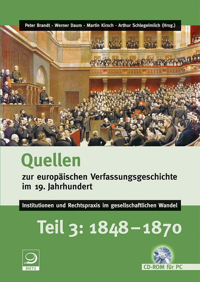 Quellen zur europäischen Verfassungsgeschichte im 19. Jahrhundert Buch-Cover von »Quellen zur europäischen Verfassungsgeschichte im 19. Jahrhundert«