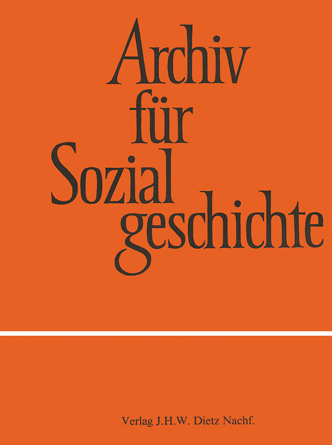 Archiv für Sozialgeschichte, Band 46 (2006) Buch-Cover von »Archiv für Sozialgeschichte, Band 46 (2006)«