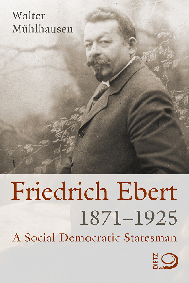 Friedrich Ebert 1871–1925 Buch-Cover von »Friedrich Ebert 1871–1925«