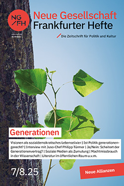 Buch-Cover von »Neue Gesellschaft / Frankfurter Hefte«